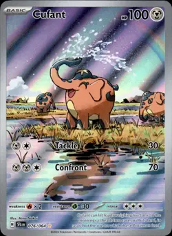Cufant 076/064 Holo - Pokemon SV: Shrouded Fable - NM - Image 1