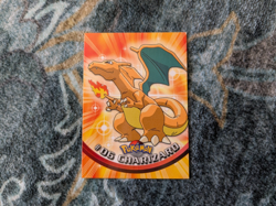 1999 Topps Pokemon Charizard - #06 - Non-Holo TV Series 1 Blue Logo NM - Image 1