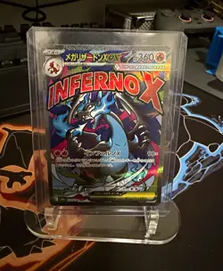 Pokemon Mega Charizard X EX 223/193 M2 Inferno X Secret Rare Holo 360 HP JP - Image 1