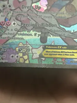 Sylveon EX RC32/RC32 Generations Radiant Collection Pokemon Card HP/DMG - Image 3