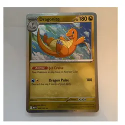 Pokemon Dragonite 149/165 (Cosmos Holo) SV151 Foil Rare 180 HP English 2023 - Image 1