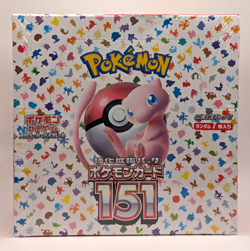 Pokemon TCG Pokemon Card 151 sv2a Japanese Booster Box Sealed 1 Box Mew - Image 1