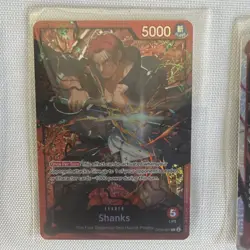 One Piece TCG Card Lot Bundle Shanks Luffy Uta Robin + More 🔥 - Image 3