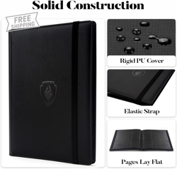 Trading Card Binder 9 Pocket, PU Cover Card Collection Binder for 360 - Image 2