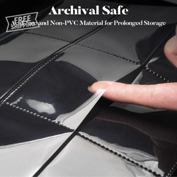 Trading Card Binder 9 Pocket, PU Cover Card Collection Binder for 360 - Image 4