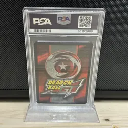 2004 DBGT STRENGTH OF THE DRAGON TIN PROMO PSA 8 DRAGON BALL Z GRADED CARD VTG - Image 4