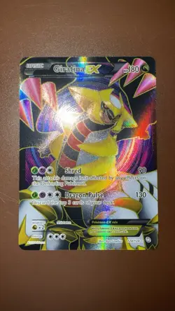 Giratina-EX Full Art Holo Ultra Rare 124/124 Dragons Exalted Pokemon TCG 2012 - Image 2