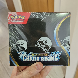 Pokemon TCG Mega Evolution Chaos Rising Booster Box English 2026 36 packs - Image 1