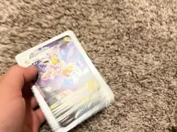 Joltaon Vmax Silver Foil Fan Art Vinyl Collector Pokemon Card Costumed - Image 4