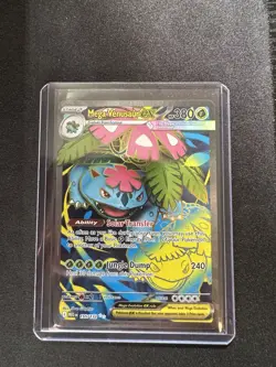 Mega Venusaur EX 155/132 Mega Evolution ENGLISH Pokemon TCG Card NM Ultra Rare - Image 1