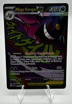 Pokemon TCG Mega Gengar ex 269/217 Ascended Heroes Full Art Mega Evolution - Image 1
