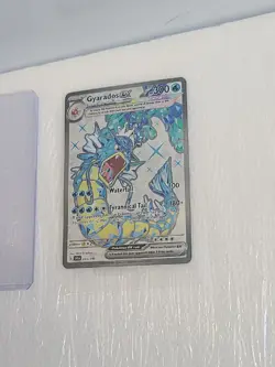 Gyarados ex 225/198 Scarlet & Violet Full Art Pokemon Sleeved & Top Loaded Mint - Image 3