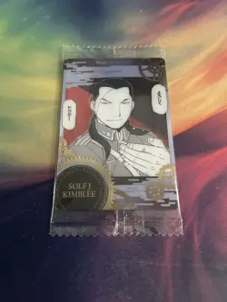 Full Metal Alchemist Solf J Kimberlee Japanese Wafer Card - Image 1