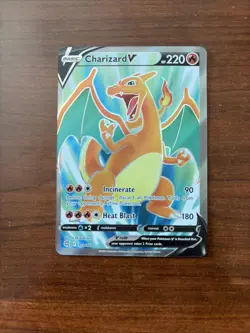 Pokemon Charizard V 153/172 Brilliant Stars Full Art Ultra Rare Holo HP220 - Image 1