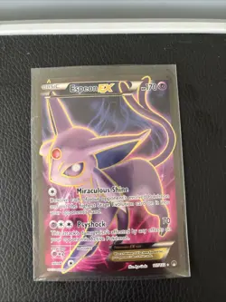 Pokemon Espeon EX Full Art Ultra Rare Holo 170 HP Breakpoint 117/122 Eng - Image 1