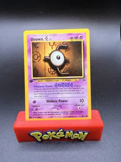 Pokemon TCG Neo Discovery 1st Edition Unown E 67/75 - Near Mint - Image 1