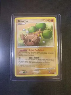 Pokemon TCG Bonsly #71/130 (Mp) - Image 1
