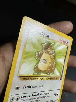 Pokemon Kangaskhan 21/64 Jungle Non-Holo Rare Card Played - Image 4