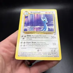 Pokemon Dragonair Base Set 2 Unlimited Rare Card 22/130 Vintage Pokemon LP -j - Image 5