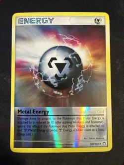 Pokemon TCG Metal Energy Secret Wonders 130/132 Reverse Holo Common - Image 1