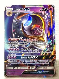 Lunala GX SM17 – Black Star Promo Pokemon Card - Image 1