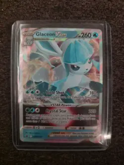 Pokemon TCG Glaceon VSTAR SWSH197 - Holo Ultra Rare Black Star Promo Card - Image 1