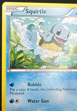SQUIRTLE 14/101 MP COMMON PLASMA BLAST POKEMON 2013 - Image 4