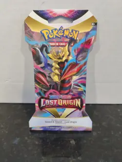 Pokemon "Lost Origin" 10-Card Sealed Sleeved Booster (Giratina) X1 - Image 1