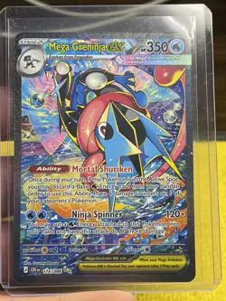 Pokemon TCG Crown Zenith 7-Card Holo Lot Mega Greninja EX Gallade EX - Image 1