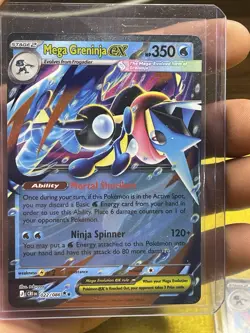 Pokemon TCG Crown Zenith 7-Card Holo Lot Mega Greninja EX Gallade EX - Image 2