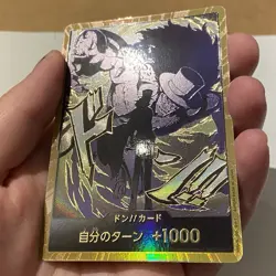 Rob Lucci DON !! Card [Gold Frame] ONE PIECE Card The Best Vol.2 Japanese - Image 3