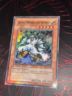 Zaborg, Monarch Des Donners AST-DE023 Super Rare Deutsch Yugioh - Image 2