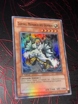 Zaborg, Monarch Des Donners AST-DE023 Super Rare Deutsch Yugioh - Image 3