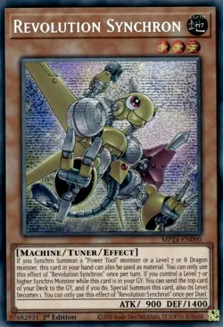 Yugioh! LP Revolution Synchron - MP24-EN090 - Prismatic Secret Rare - 1st Editio - Image 1