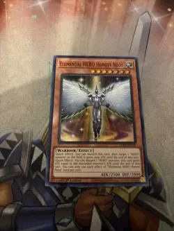 Yugioh LDS3-EN102 Elemental Hero Honest Neos STANDARD Ultra Rare 1ST EDITION NM - Image 1