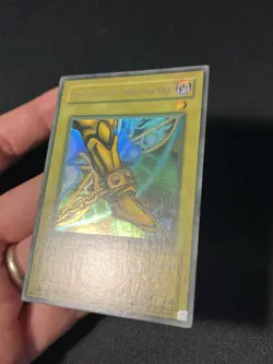 2002 YU-GI-OH! LOB-121 LEFT LEG THE FORBIDDEN ONE 1.5 PRINT FADED - Image 3