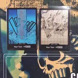 One Piece TCG DON!! OP15 Double Pack Set Enel Lightning & Sky Island Map Holo NM - Image 1