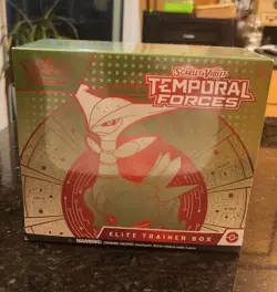 Pokemon TCG: Scarlet and Violet Temporal Forces Elite Trainier Box ETB (SEALED) - Image 1