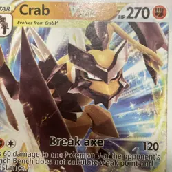 Pokemon Crab Card ￼ - Image 2