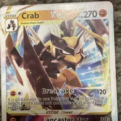 Pokemon Crab Card ￼ - Image 3