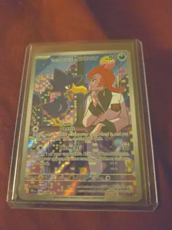 Pokemon TCG Destined Rivals Team Rockets Murkrow Card 200/182 - Image 2