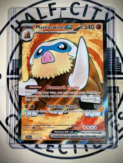 Pokemon Mamoswine ex SV09: Journey Together 174/159 IR Full Art - Image 1