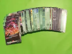 Gundam Card Game 2025 Bulk Lot Green 90 Cards Bandai NM/LP English ≤4 copies - Image 1