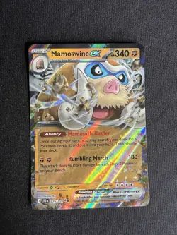 Mamoswine ex 079/159 Sv09: Journey Together Holo Double Rare NM Pokemon TCG - Image 1