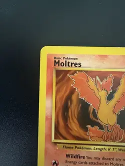 Moltres 27/62 Pokemon 1999 Fossil Rare Unlimited Lightly Played - Image 2