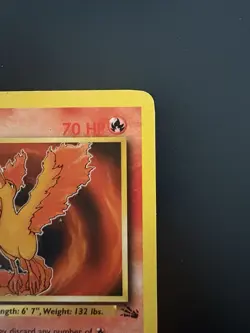 Moltres 27/62 Pokemon 1999 Fossil Rare Unlimited Lightly Played - Image 3