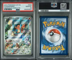 Pokemon Charmander SVP044 Obsidian Flames ETB Promo Card PSA 10 Gem Mint - Image 1
