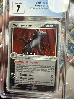 Mightyena EX Swirl Holo 2006 Pokemon/Nintendo 101/110 - Image 1