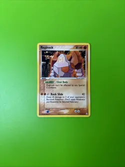 Regirock 28/110 EX Holon Phantoms Non-Holo Pokemon Card LP - Image 1