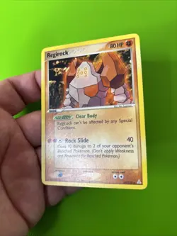 Regirock 28/110 EX Holon Phantoms Non-Holo Pokemon Card LP - Image 3